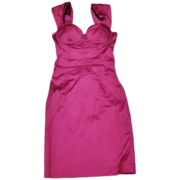 Guess by Marciano Dresses & Skirts - Guess by Marciano Fucshia Corset Dress Size 0
